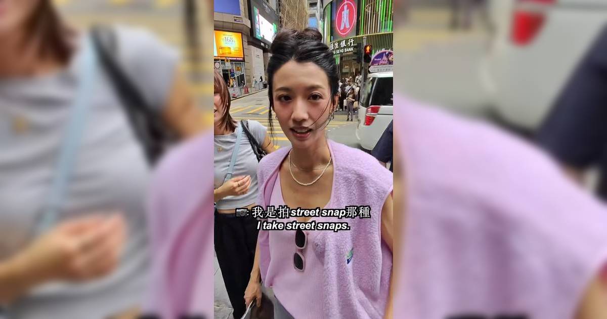 蔡思貝街頭被攝影師捕獲 1反應惹負評 網民怒轟「冇禮貌又扮Nice」