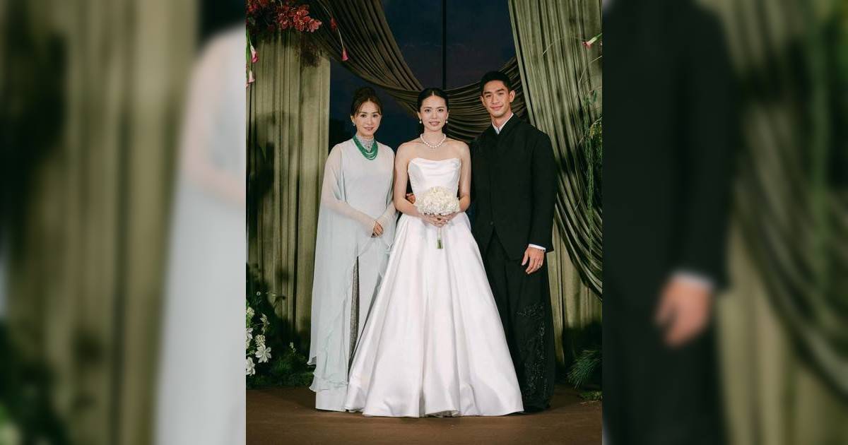 58歲吳婉芳二仔婚禮照公開 網民焦點竟非新娘：點會保養得咁好！