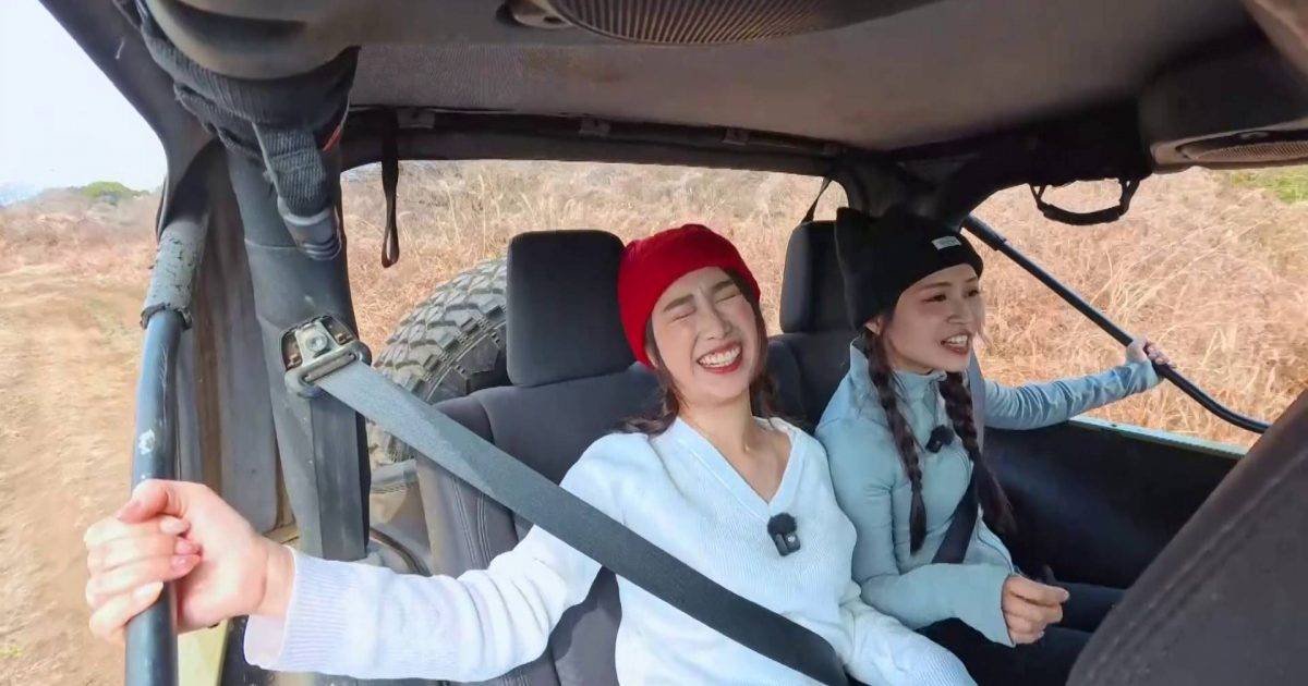自然系女子旅行｜暉哥Verena變身港女野人！挑戰游繩上山 Verena驚險滑倒：人生最難山路