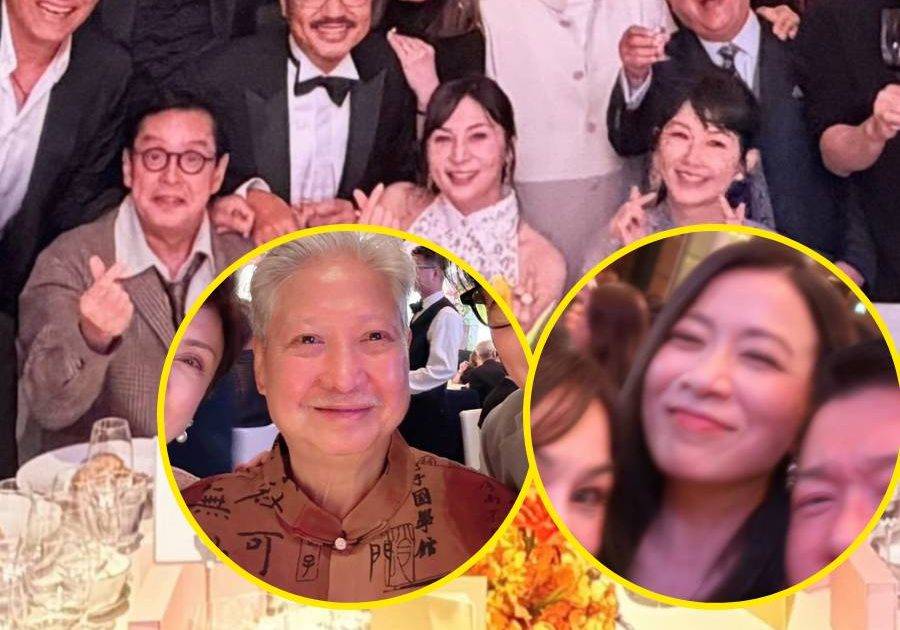 豪門婚宴巨星雲集 陣容震撼猶如頒獎禮 成龍洪金寶齊現身 佘詩曼滿臉通紅舉動惹熱議