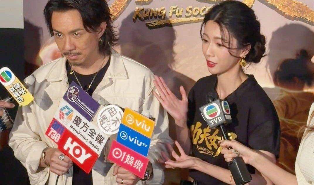 陳凱琳戲院風波 蔡思貝6字形容對方 張繼聰全程定格超高招！網民：神級回應