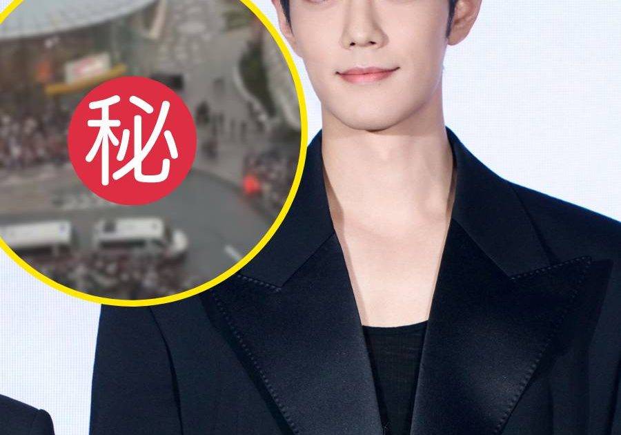失控現場流出！內地頂流肖戰現身惹大混亂 萬人逼爆尖沙咀警車出動戒備 粉絲崩潰怒轟：極度不滿！