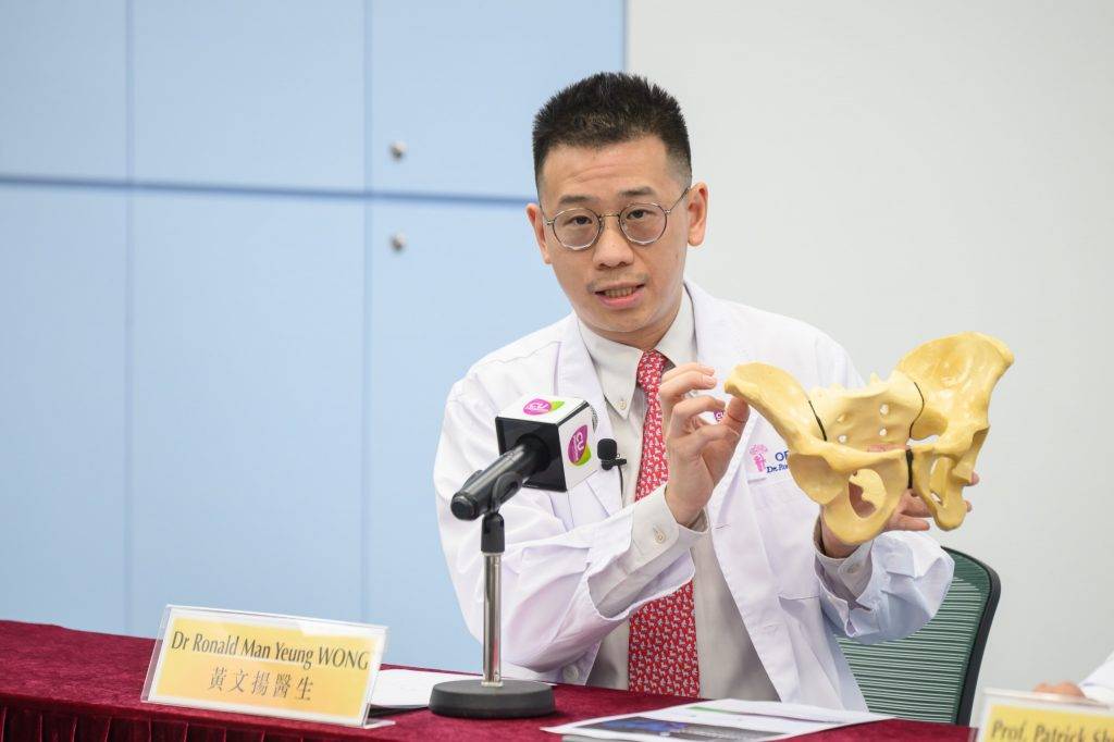 中大醫學院矯形外科及創傷學系臨床副教授黃文揚醫生。(圖片來源:中大醫學院)