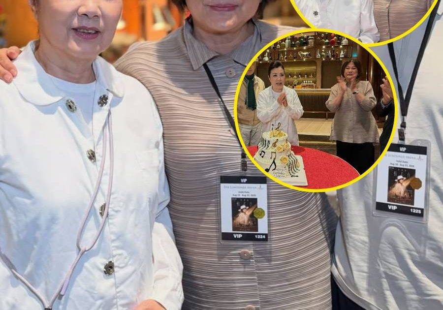 汪明荃黃淑儀世紀同框 親密搭膊粉碎半世紀不和傳聞
