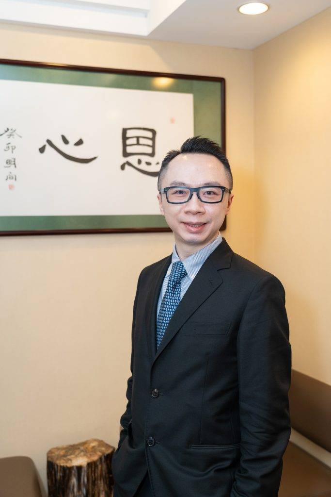 抑鬱症 精神科專科醫生葉百然醫生。(圖片來源:馮凱宜攝)